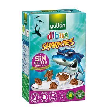 Печиво без глютену і лактози Sharkies Gullon, 250 г 1317 фото
